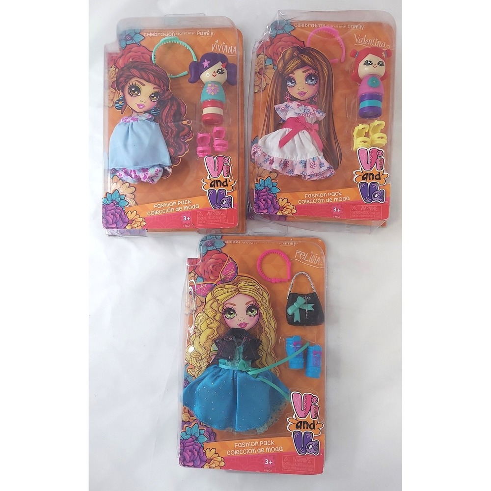 2014 Vi And Va Fashion 3 Pack Viviana, Valentina & Felicia